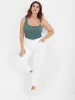 Plain Asymmetrical Cami Top sold by Bloomchic