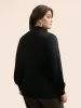 Supersoft Essentials Turtleneck Cut Out Pullover sold by Bloomchic