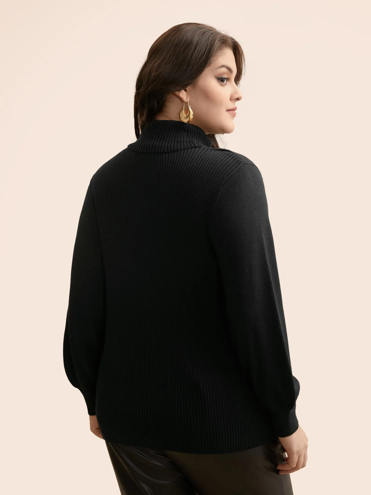 Supersoft Essentials Turtleneck Cut Out Pullover sold by Bloomchic product image thumbnail 3