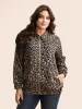 Leopard Print Zipper Pocket Jacket sold by Bloomchic