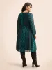 Leopard Print Elastic Waist Tie Knot Dress sold by Bloomchic