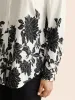 Boho Print Shirt Collar Blouse sold by Bloomchic
