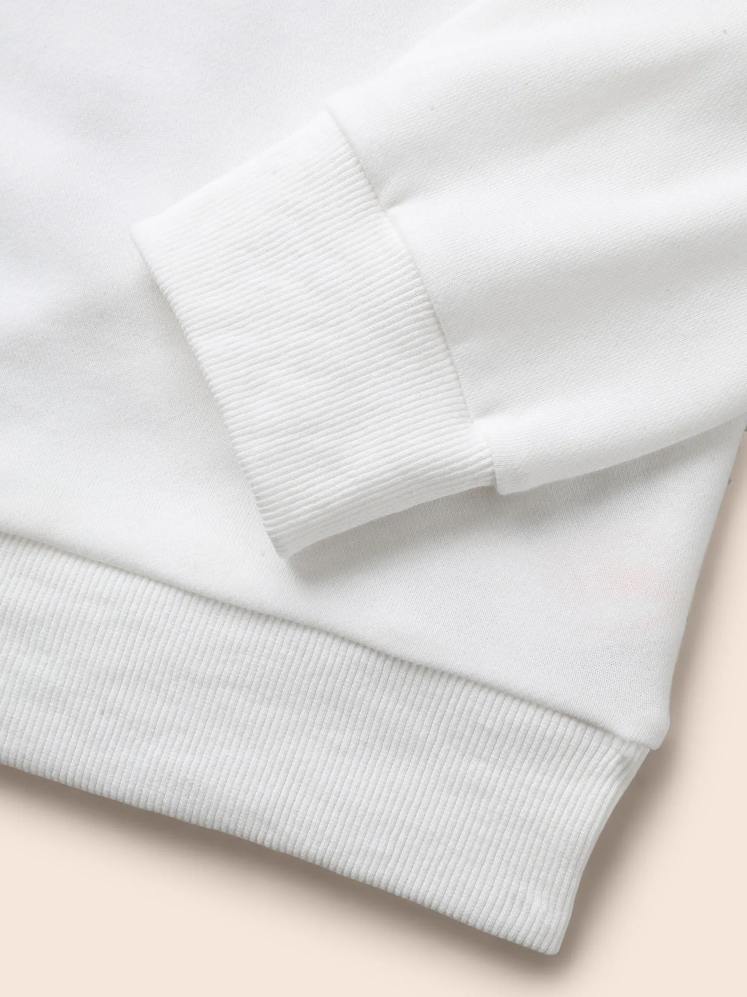 Contrast Striped Crew Neck Sweatshirt sold by Bloomchic product image thumbnail 5