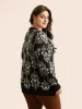 Supersoft Essentials Floral Crew Neck Pullover sold by Bloomchic