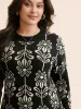 Supersoft Essentials Floral Crew Neck Pullover sold by Bloomchic