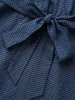Overlap Collar Plain Textured Midi Dress sold by Bloomchic