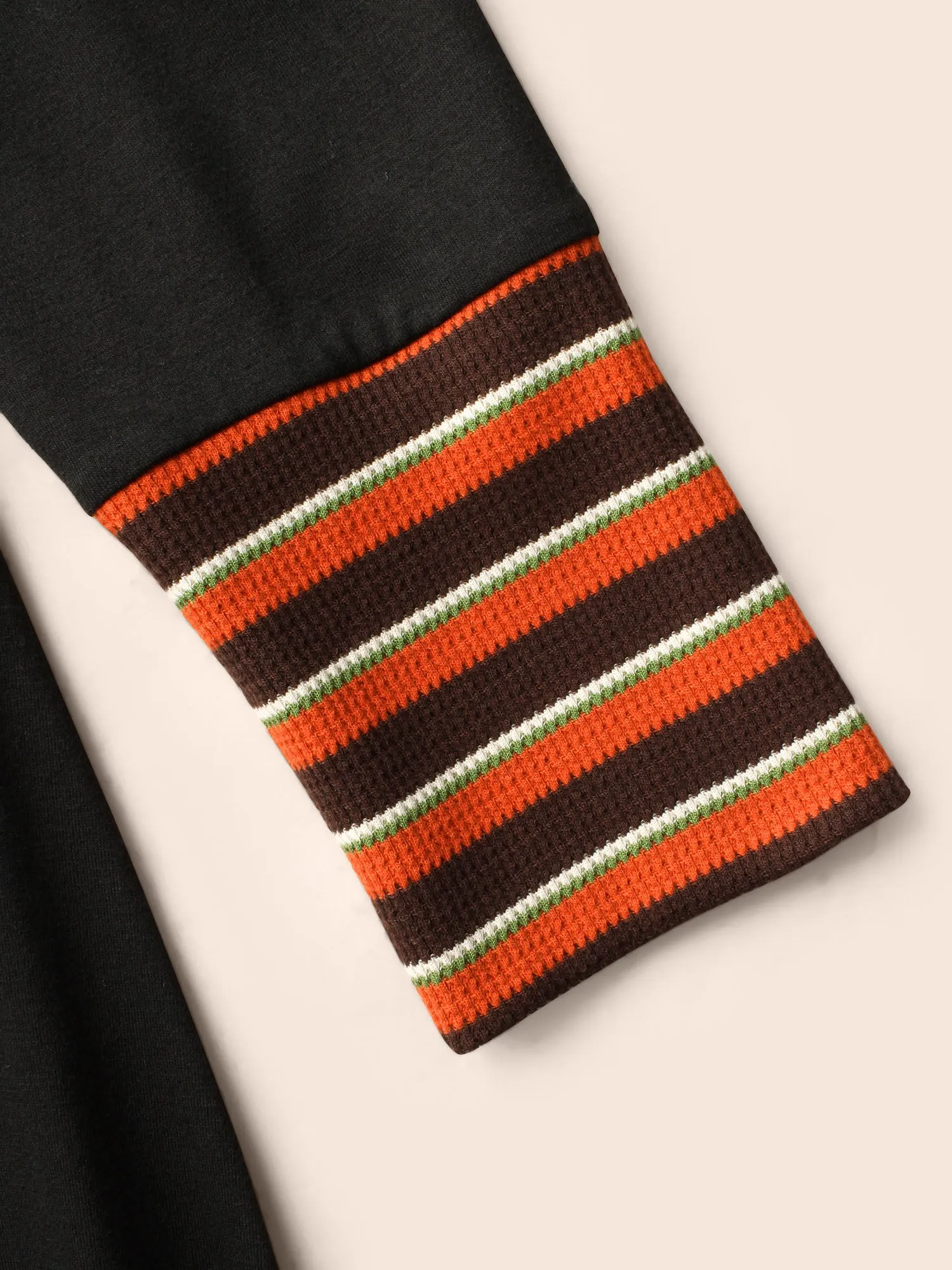 Crew Neck Striped Patchwork Dress sold by Bloomchic product image thumbnail 5