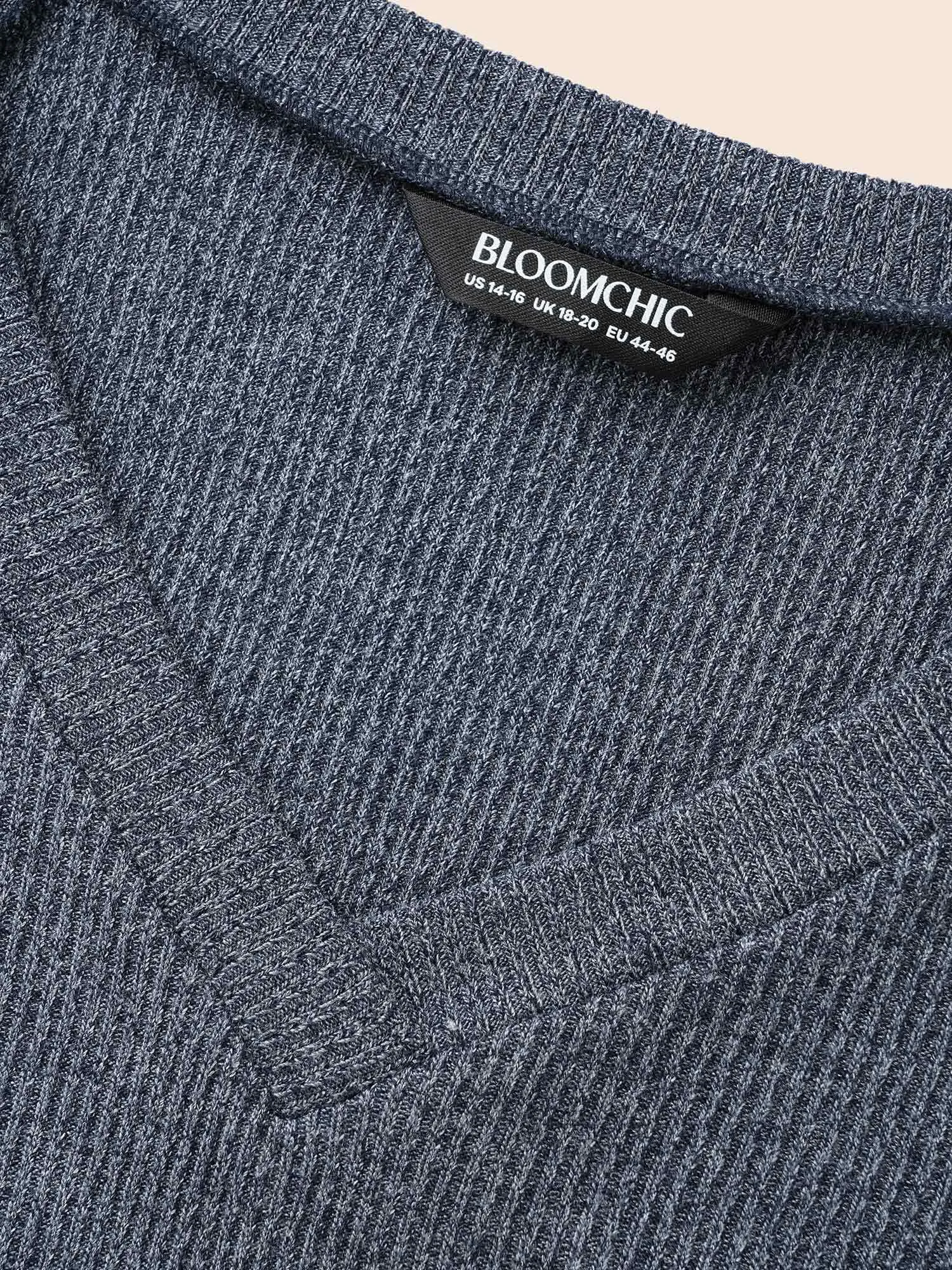 Plain Textured Raglan Sleeve T-shirt sold by Bloomchic product image thumbnail 5