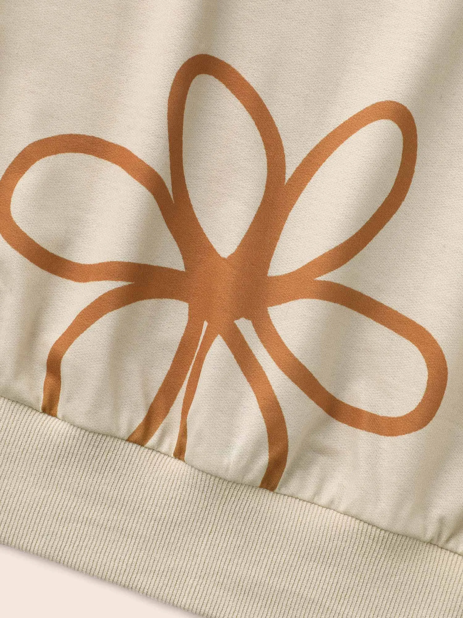 Floral Print Crew Neck Sweatshirt sold by Bloomchic product image thumbnail 5