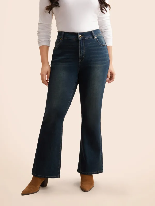 Vintage Bootcut Medium Stretch Jeans sold by Bloomchic
