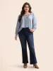 Plain Broderie Anglaise Gathered Blouse sold by Bloomchic