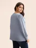 Plain Broderie Anglaise Gathered Blouse sold by Bloomchic