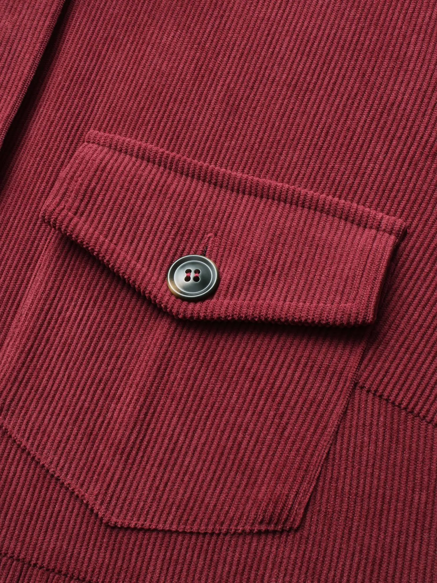 Corduroy Collared Flap Detail Jacket sold by Bloomchic product image thumbnail 5