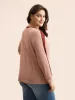 Waffle Knit Contrast Patchwork T-shirt sold by Bloomchic