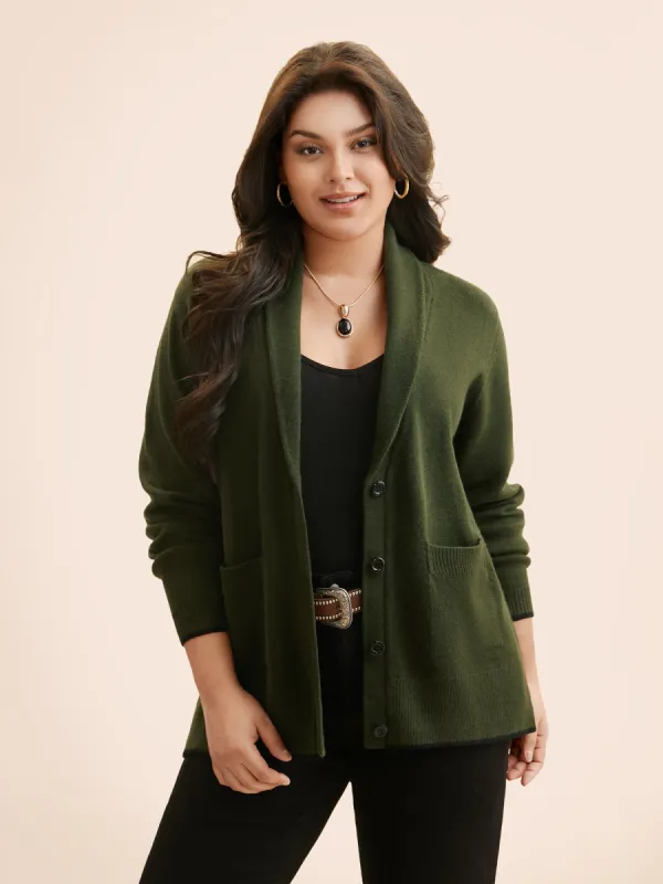 Supersoft Essentials Solid Shawl Collar Cardigan sold by Bloomchic