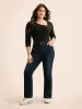 Dark Wash Medium Stretch Jeans sold by Bloomchic