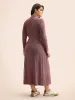 Shirt Collar Heather Button Up Dress sold by Bloomchic