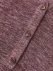 Shirt Collar Heather Button Up Dress sold by Bloomchic