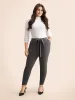 Solid Tie Knot Skinny Pants sold by Bloomchic