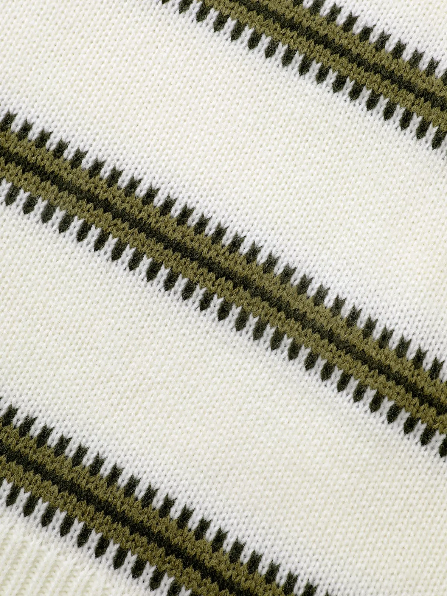 Contrast Striped Raglan Sleeve Slit Hem Pullover sold by Bloomchic product image thumbnail 5