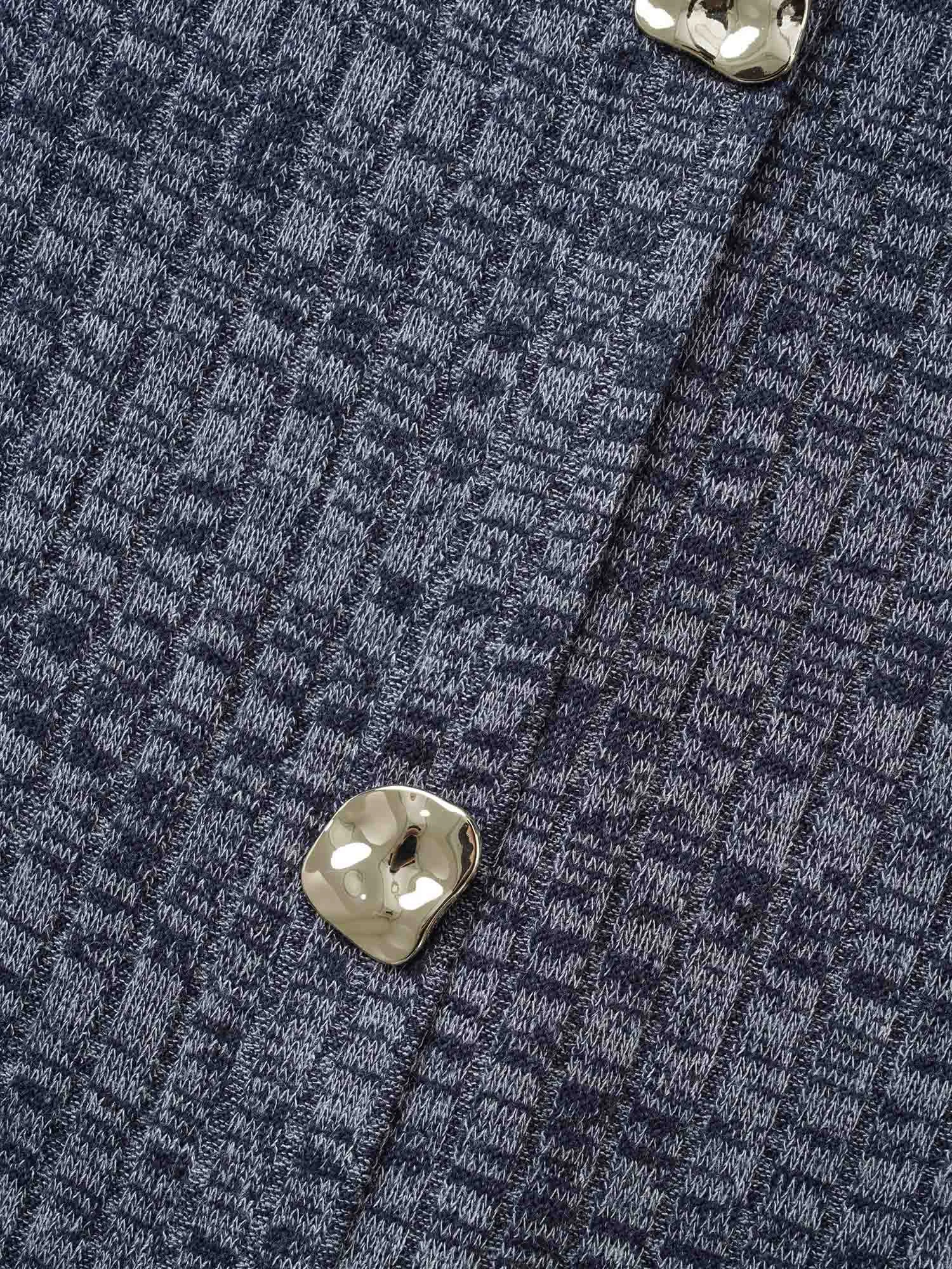 Textured Buckle Detail Split Hem Dress sold by Bloomchic product image thumbnail 5