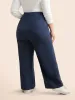 Mid Rise Drawstring Wide Leg Pants sold by Bloomchic