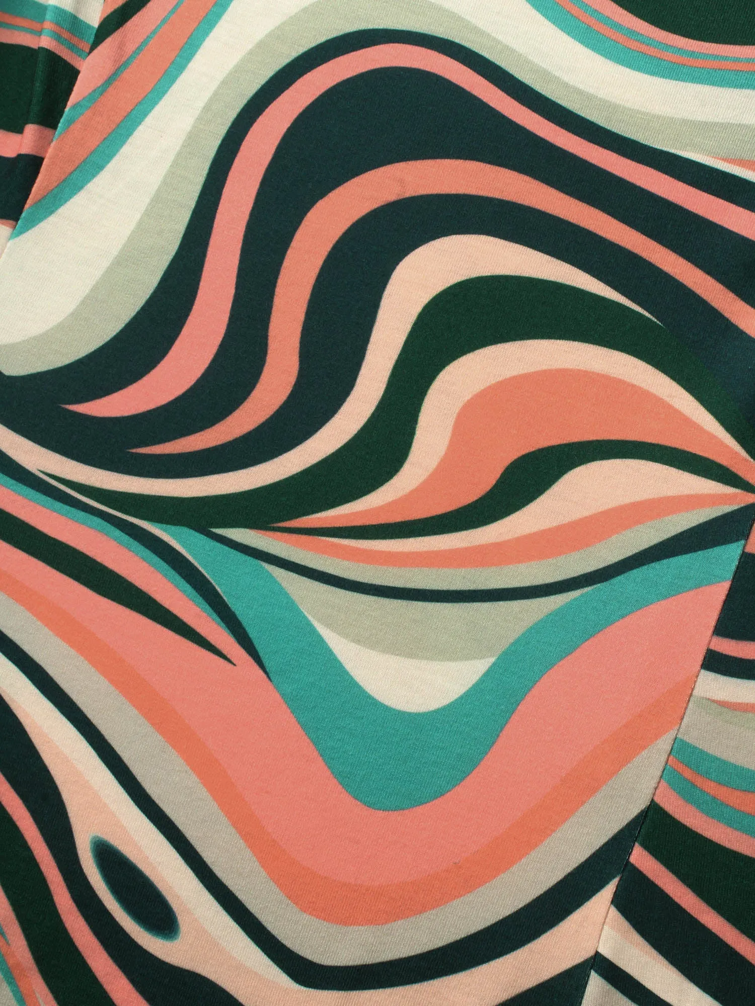 Water Ripple Boat Neck Midi Dress sold by Bloomchic product image thumbnail 5