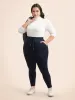 Mid Rise Drawstring Pocket Leggings sold by Bloomchic