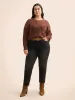 Crochet Floral Drop Shoulder Sleeve Pullover sold by Bloomchic