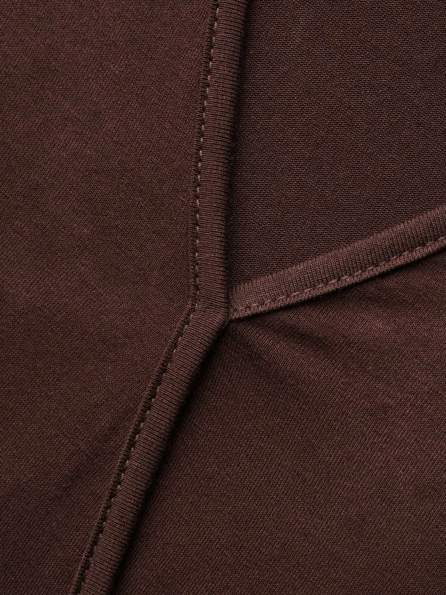 Plain Overlap Collar Pleated T-shirt sold by Bloomchic product image thumbnail 5