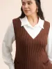 Shirt Collar Rib Knit Patchwork Dress sold by Bloomchic