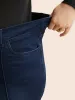 Dark Wash Seam Detail Wide Leg Jeans sold by Bloomchic