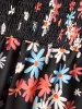 Floral Square Neck Lantern Sleeve Dress sold by Bloomchic