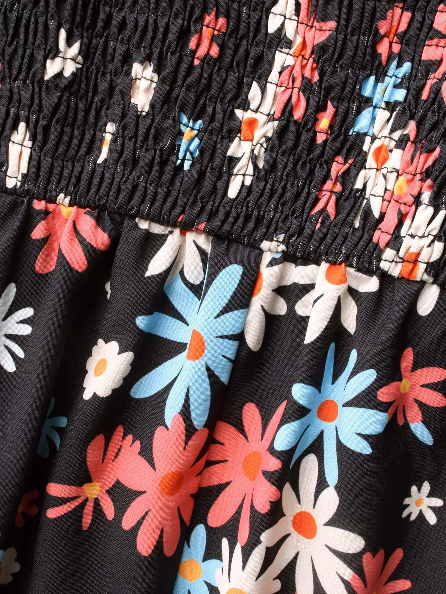 Floral Square Neck Lantern Sleeve Dress sold by Bloomchic product image thumbnail 5