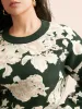 Supersoft Essentials Silhouette Floral Print Pullover sold by Bloomchic