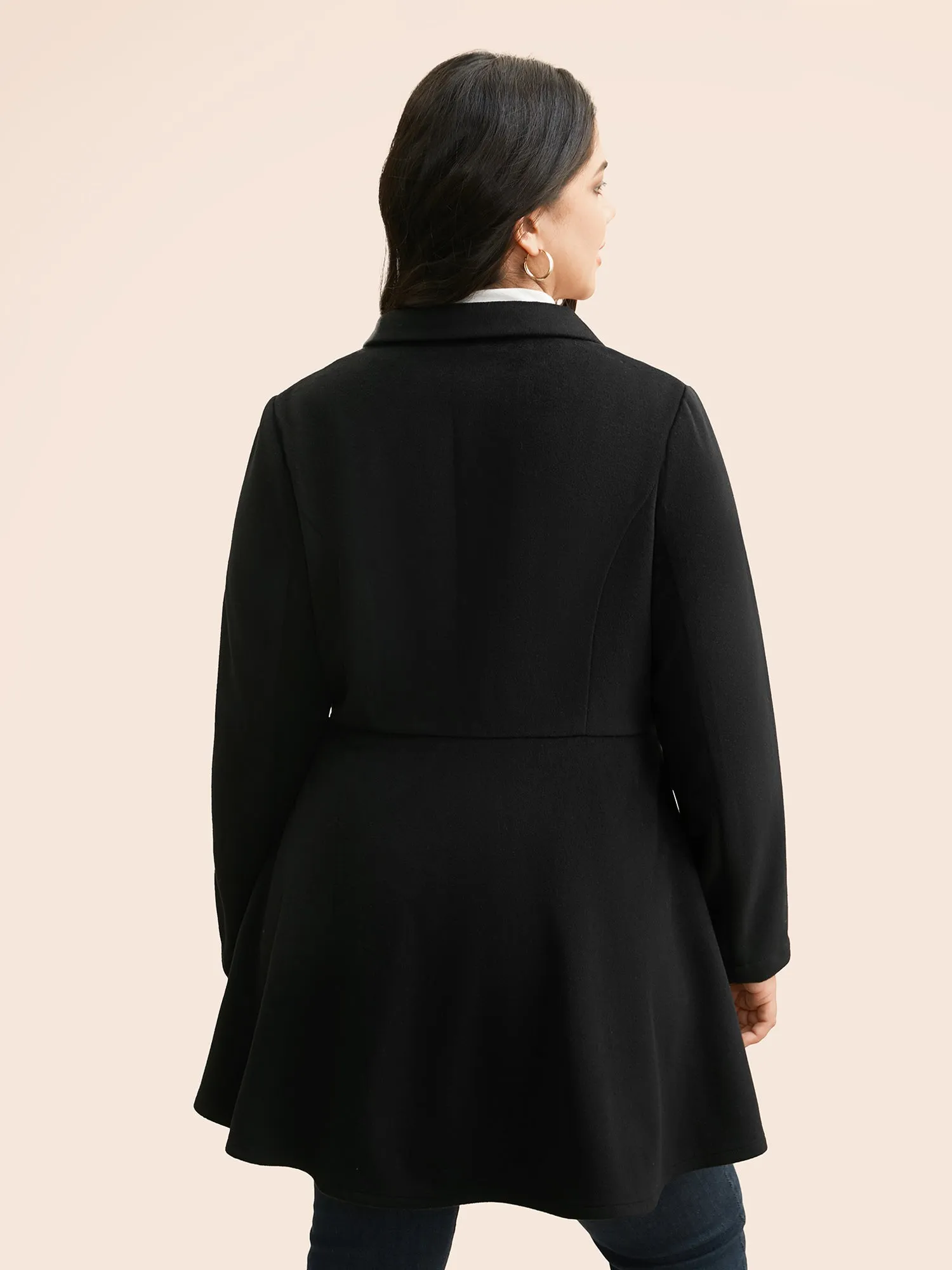 Suit Collar Button Up Slightly Stretchy Jacket sold by Bloomchic product image thumbnail 4