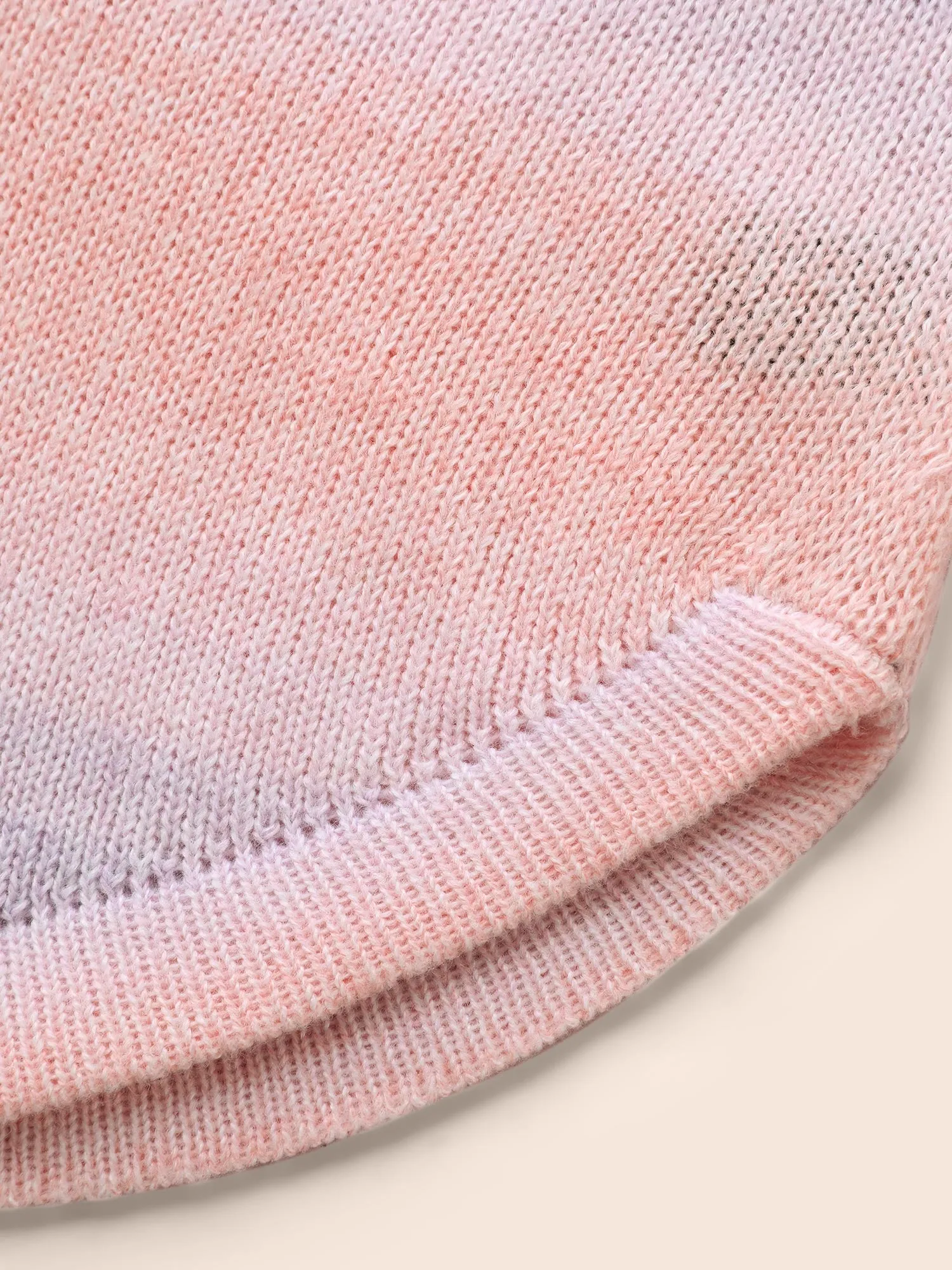 Ombre Round Neck Curved Hem Pullover sold by Bloomchic product image thumbnail 5