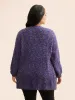 Heather Patched Pocket Drop Shoulder Cardigan sold by Bloomchic