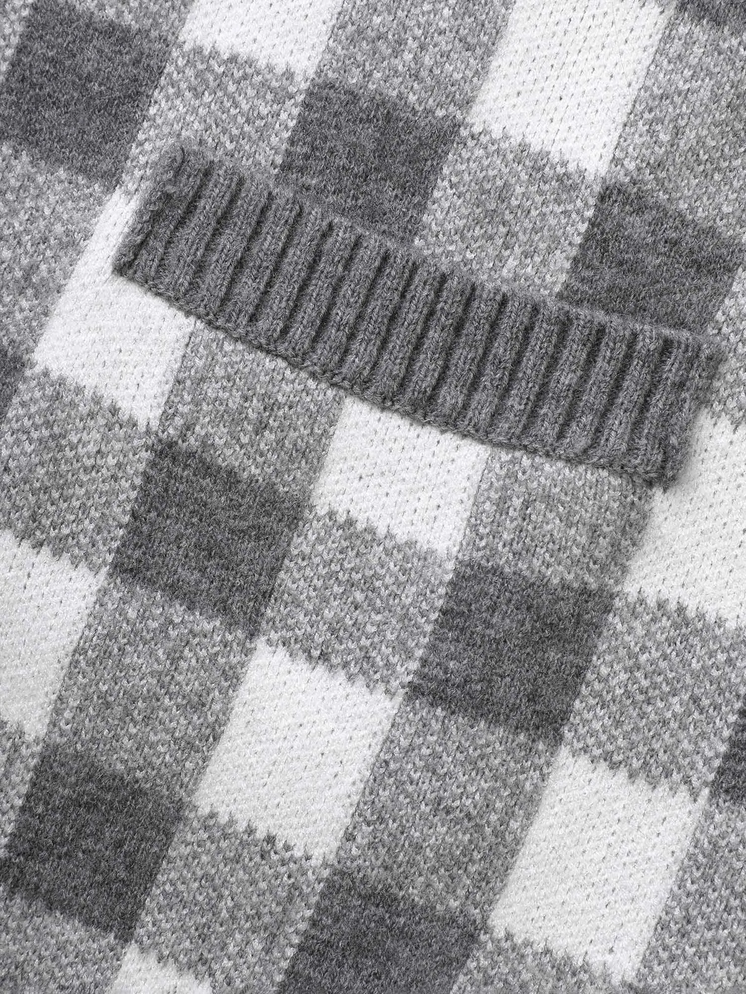 Supersoft Essentials Plaid Drop Shoulder Cardigan sold by Bloomchic product image thumbnail 5