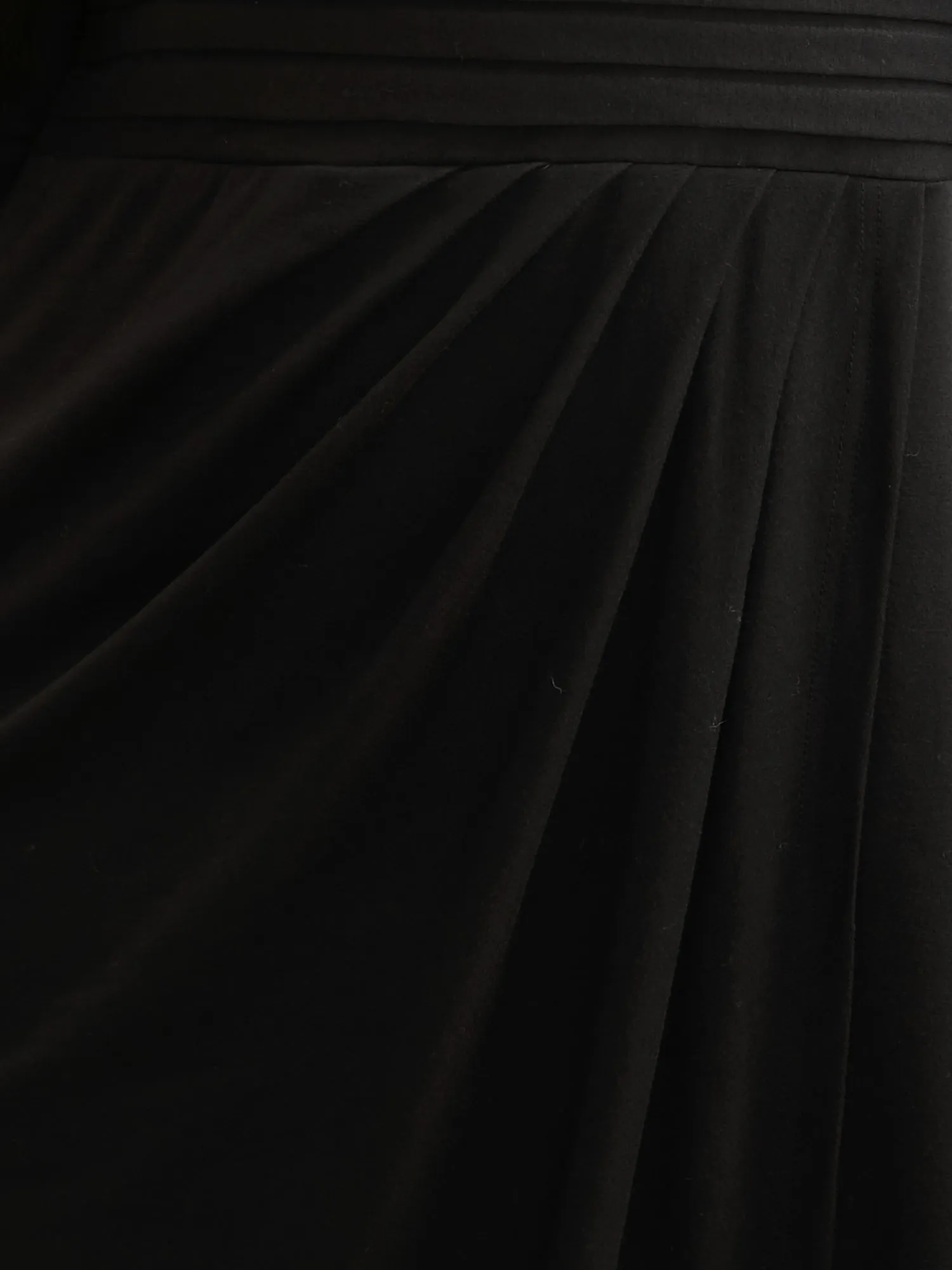 Round Neck Pleated Slim Fit Knit Dress sold by Bloomchic product image thumbnail 5