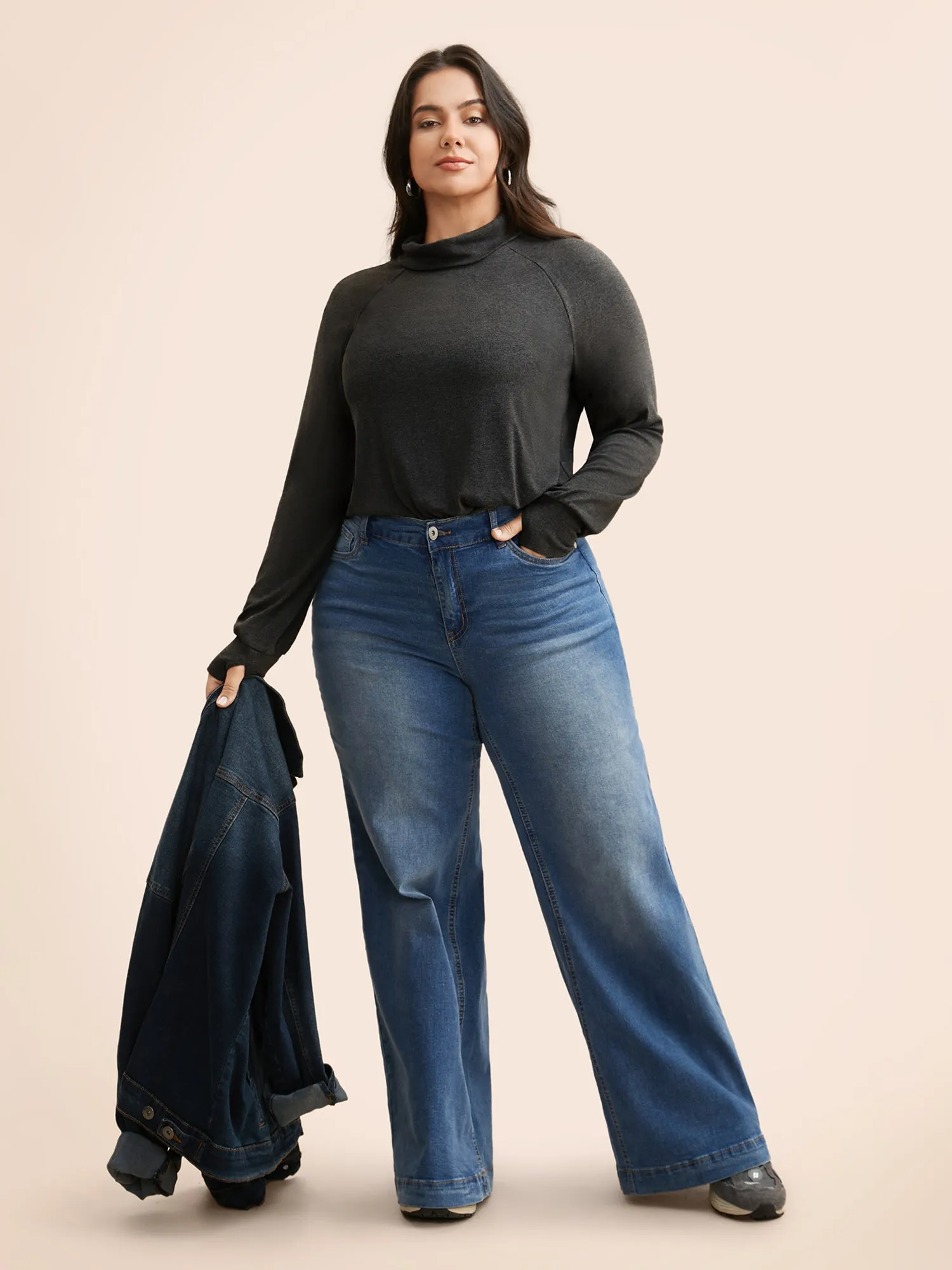 Supersoft Turtleneck Top sold by Bloomchic product image thumbnail 2