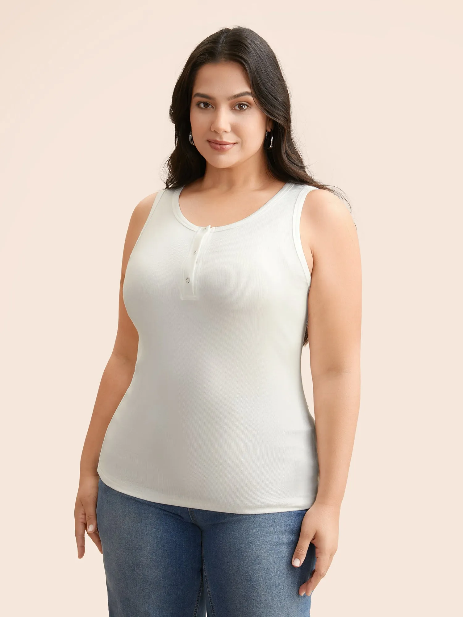Supersoft Botton Front Placket Top sold by Bloomchic product image thumbnail 4