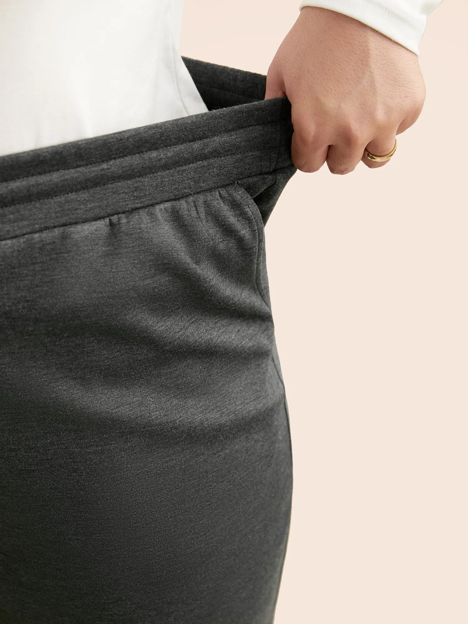 Supersoft Drawstring Straight Leg Pants sold by Bloomchic product image thumbnail 5