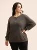Airy Cozy Drop Shoulder T-shirt sold by Bloomchic