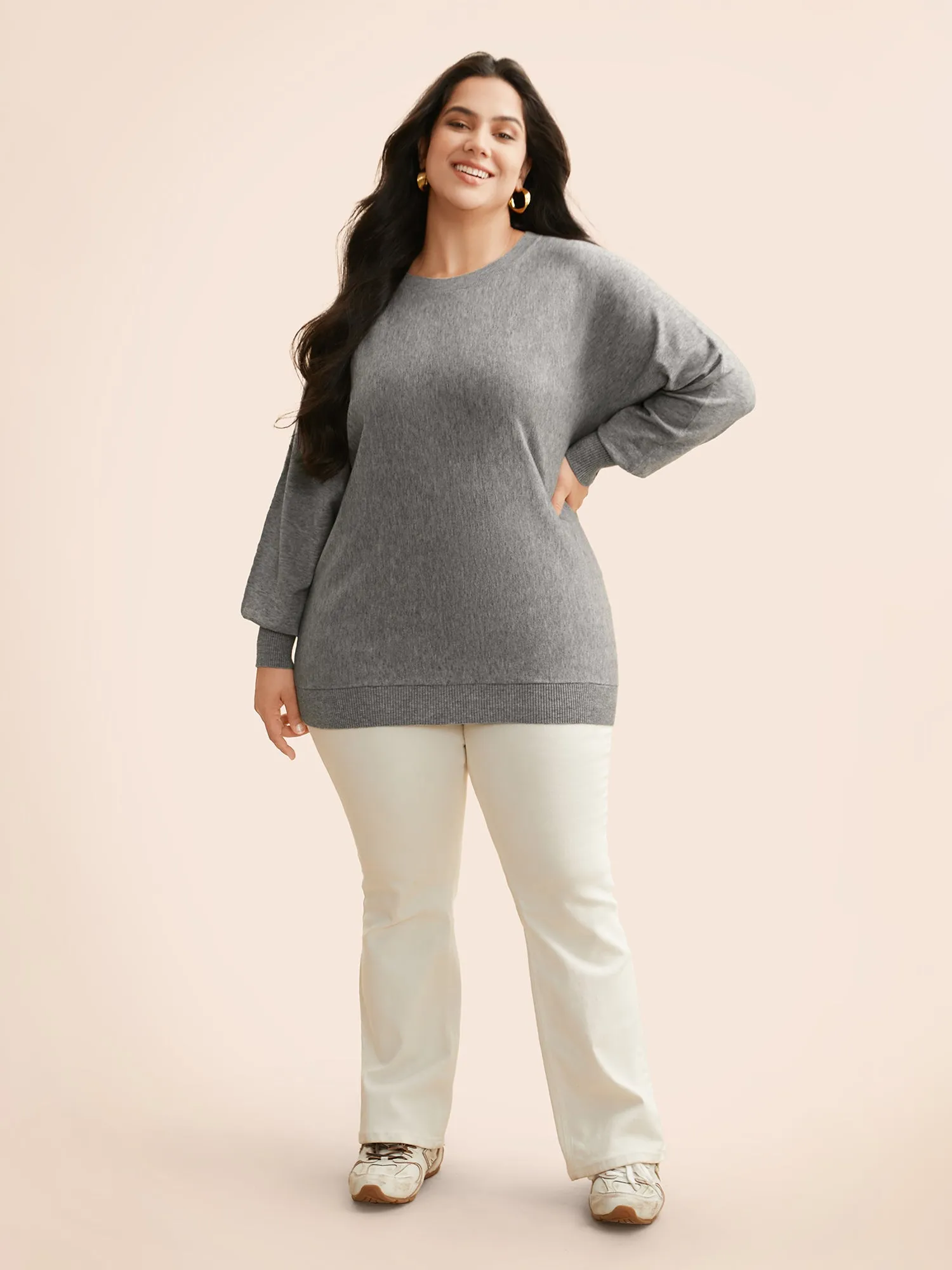 Supersoft Essentials Dolman Sleeves Pullover sold by Bloomchic product image thumbnail 3