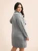 Airy Cozy Cable Knit Wool Sweater Dress sold by Bloomchic