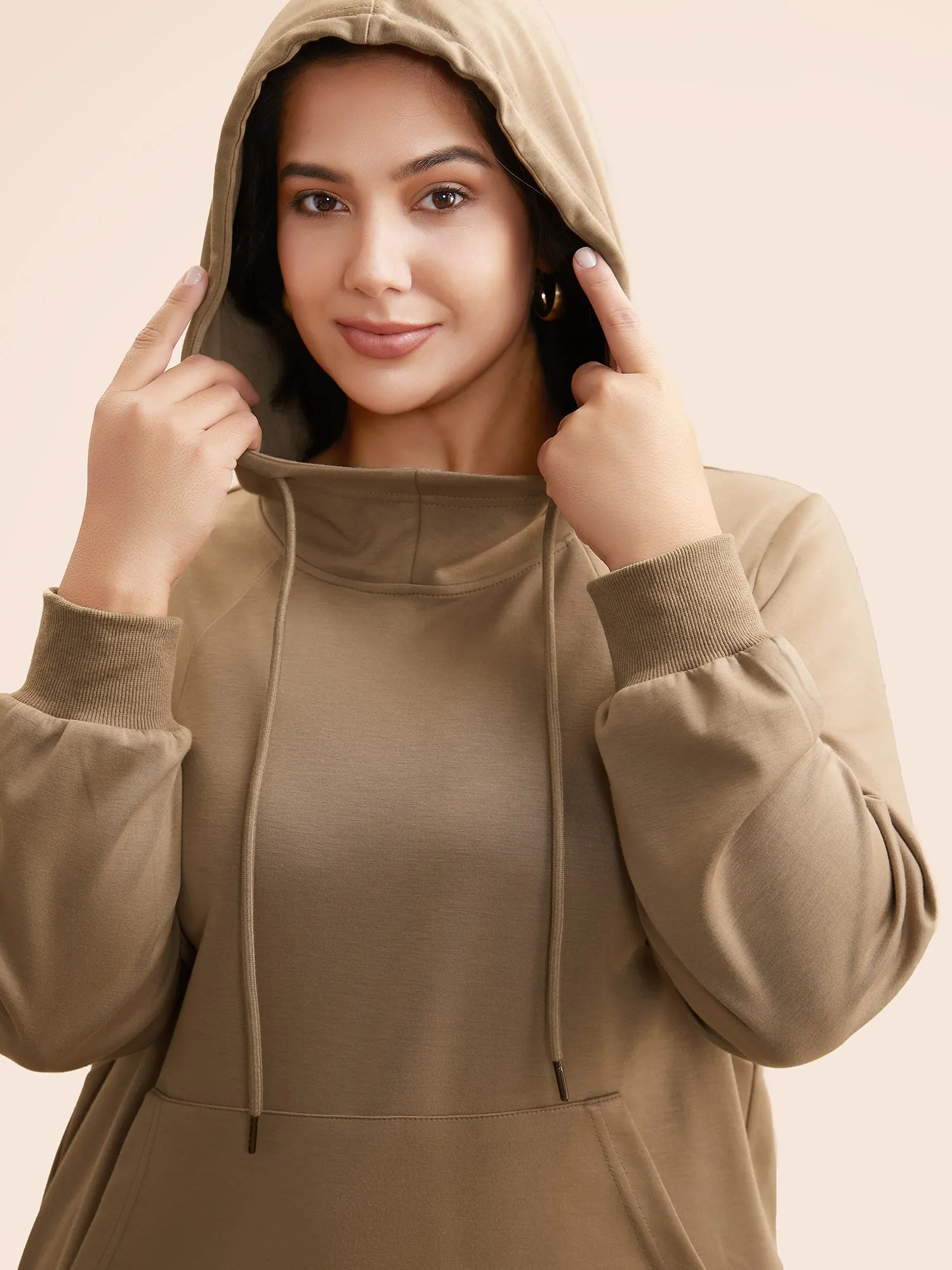 Airy Cozy Hooded Sweatshirt sold by Bloomchic product image thumbnail 4