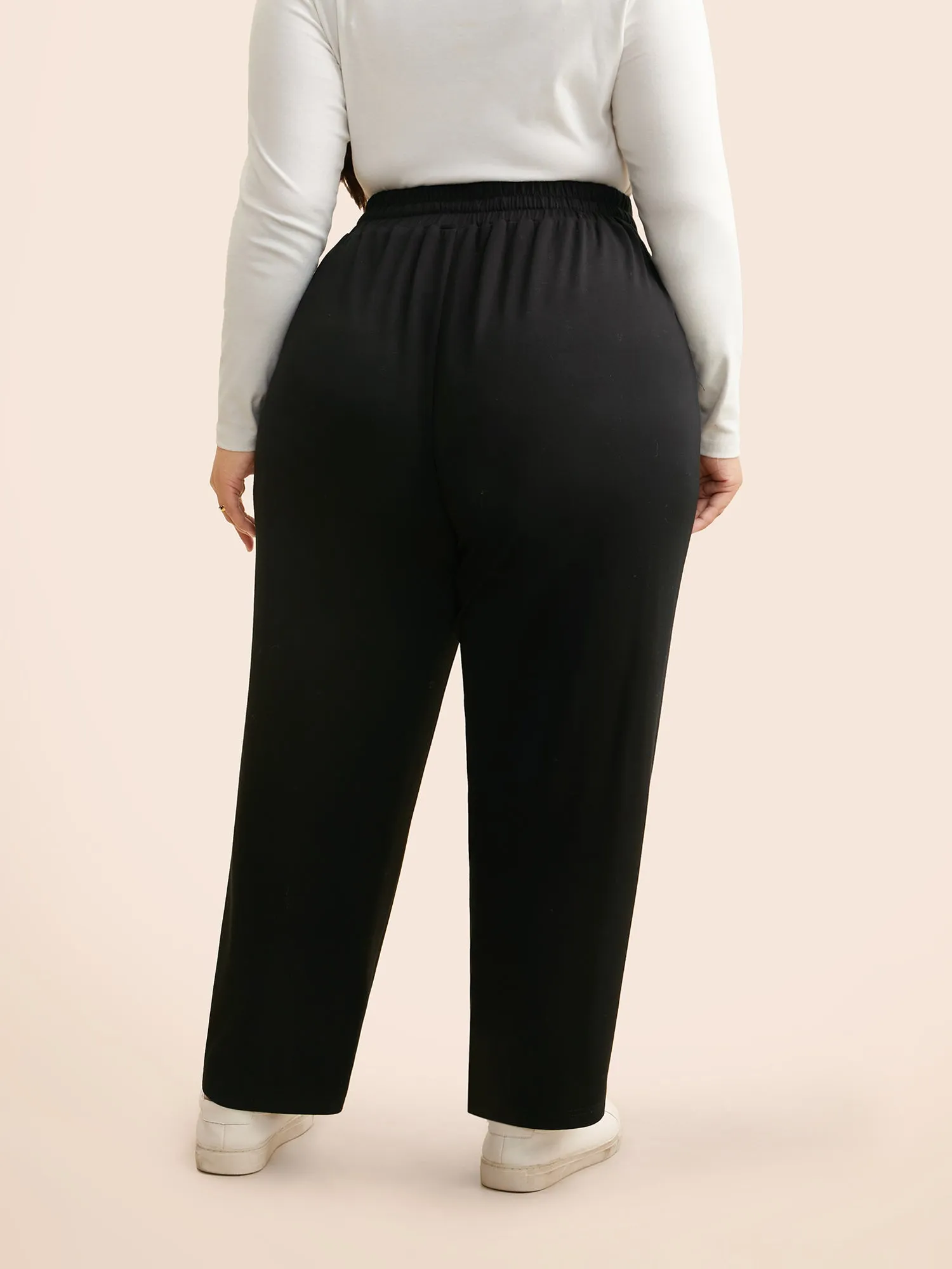 Supersoft Straight-Leg Pants sold by Bloomchic product image thumbnail 3