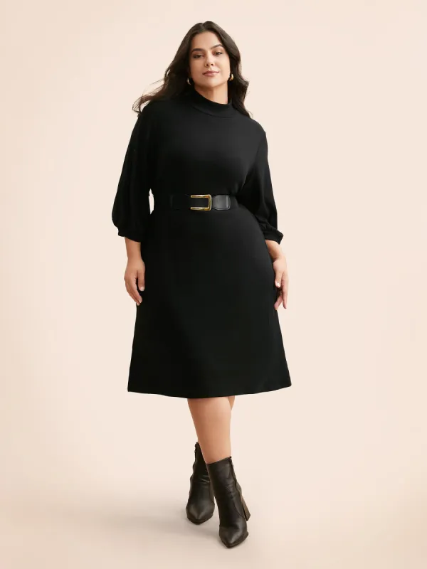 Supersoft Essentials Side Slits Midi Dress sold by Bloomchic