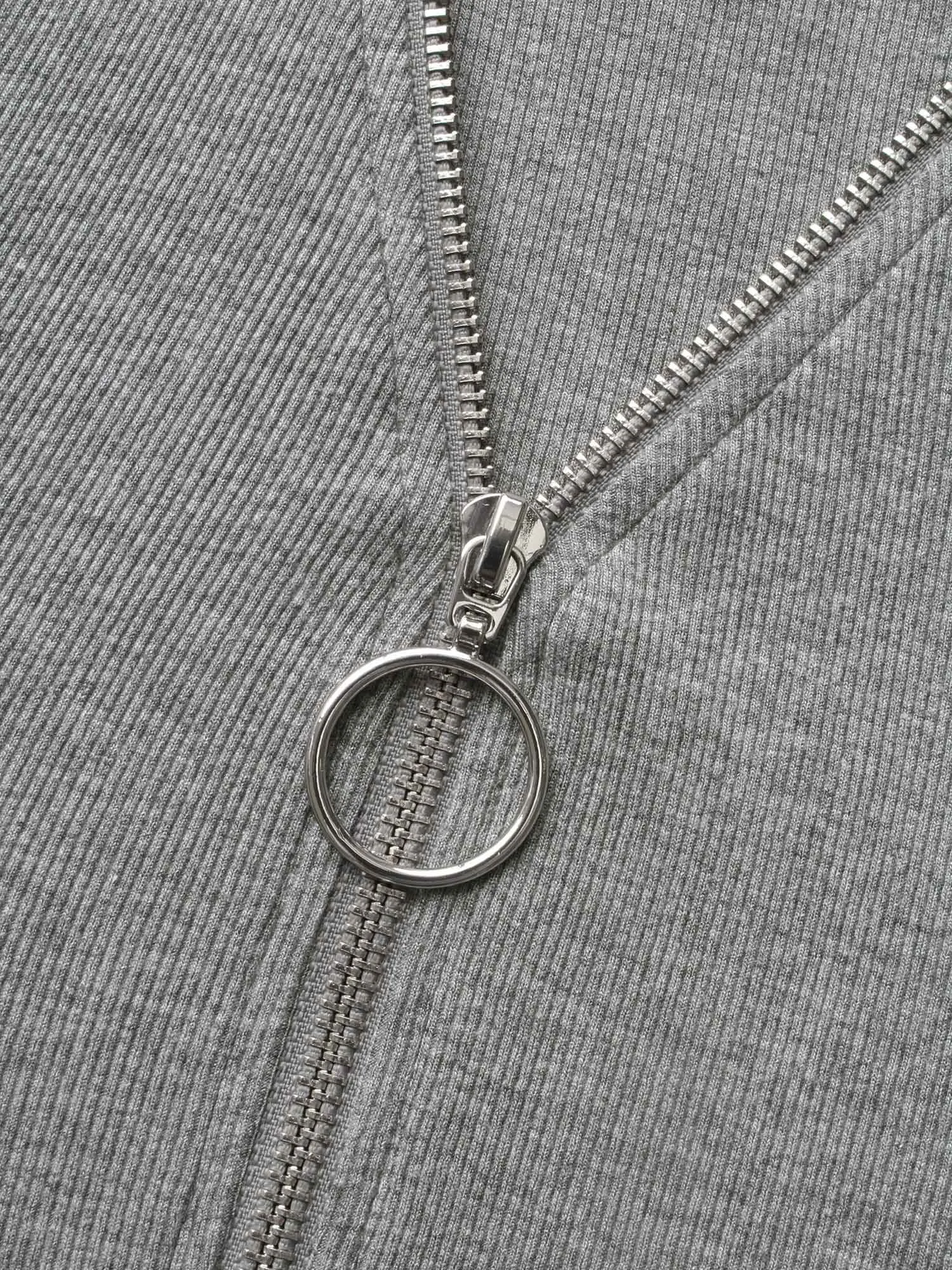 Solid Knit Zipper Midi Dress sold by Bloomchic product image thumbnail 5